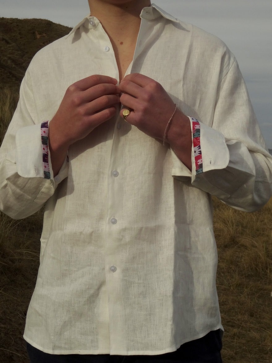 White Linen Shirt